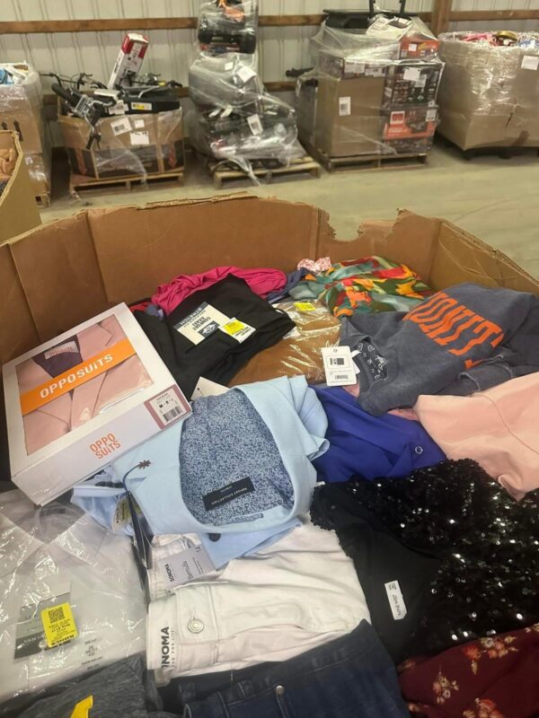 Buy Mixed Clothing Pallets for Men & Women