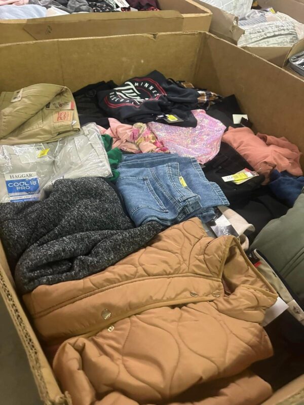 Buy Mixed Clothing Pallets for Men & Women